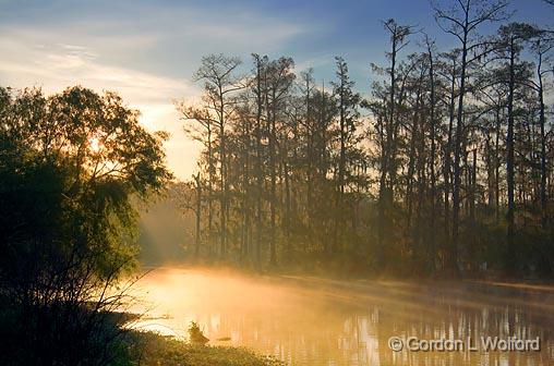 Lake Martin At Sunrise_45441.jpg - Photographed near Breaux Bridge, Louisiana, USA.